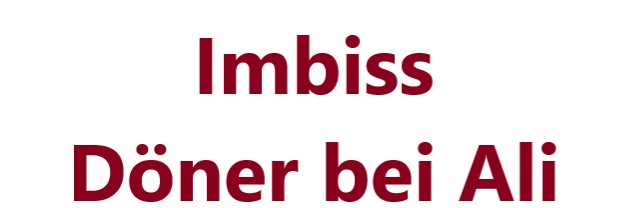 Imbiss „Döner bei Ali“